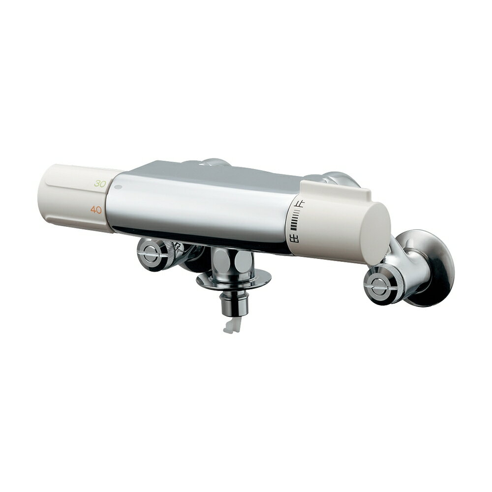 カクダイ 水栓材料 洗濯機用サーモスタット混合栓(ドラム式用)【177-002K】