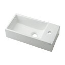 カクダイ 【493-083】 壁掛手洗器//Rホール 洗面・手洗器