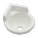 カクダイ 【493-194】 壁掛手洗器(コーナー用) 洗面・手洗器
