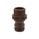カクダイ 【568-393】 大口径ネジニップル(20) ガーデン 散水器具