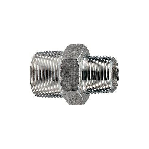 カクダイ 水栓材料 ステンレス六角ニップル【6474-25X13】 カクダイ 水栓材料 ステンレス六角ニップル【6474-25X13】