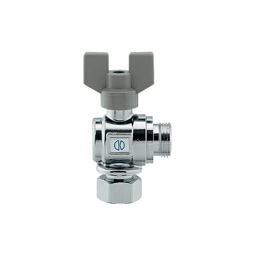 カクダイ 水栓材料 アングル型ボールバルブ(片ナットつき)【650-410-20】 カクダイ 水栓材料 アングル型ボールバルブ(片ナットつき)【650-410-20】