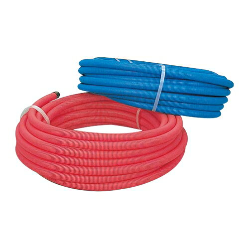 カクダイ 水栓材料 サヤ管(赤) 36【672-155-30R】