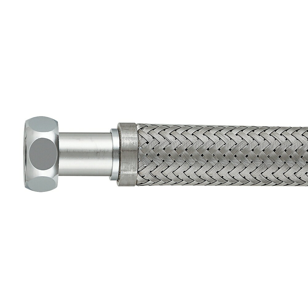 カクダイ 水栓材料 ブレード被覆つきフレキパイプ//20【798-47X300】