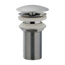 カクダイ 【430-026-32】 海外製陶器用丸鉢金物(化粧キャップつき) 洗面・手洗器 洗面排水管部品
