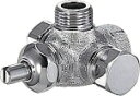 カクダイ 水道材料 アングル形分岐金具胴体【7843】