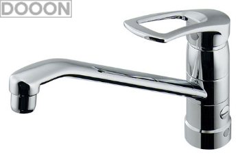 カクダイ 水栓材料 シングルレバー混合栓(分水孔つき)【117-061K】