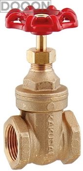 カクダイ 水栓材料 ゲートバルブ【654-001-40】