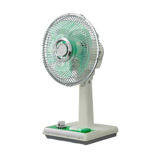 コイズミ 小泉成器 【KLF-2057/G】 ミニ扇風機 レトロデザイン グリーン コイズミ 小泉成器 【KLF-2057/G】 ミニ扇風機 レトロデザイン グリーン