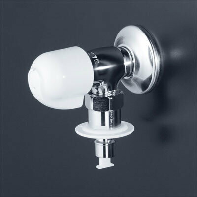 KVK　洗濯機用水栓　【K115CP2】とめるぞう付／ホースワンタッチ接続【K115CP2】【NP後払いOK】