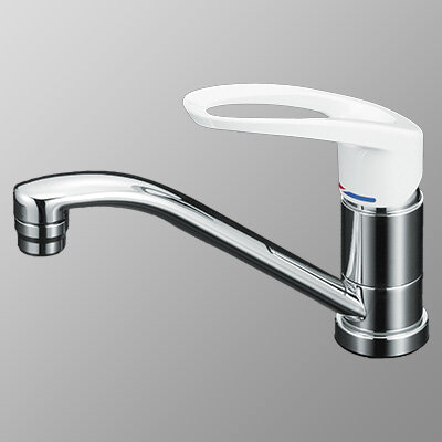 KVK　流し台用シングルレバー式混合栓　【KM5011ZR20】KM5011 series　ミニキッチン向200ミリパイプ【KM5011ZR20】【NP後払いOK】