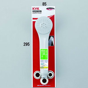 KVK　配管部品・パーツ・主要部品　【PZS312GJ】　定流量弁付シャワーヘッドeシャワーNf吐水・グレー