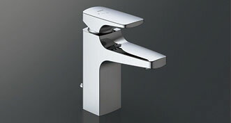 LIXIL リクシル キュビア（エコハンドル）【LF-YC340SYN】 シングルレバー混合水栓 洗面器・手洗器用水栓 寒冷地