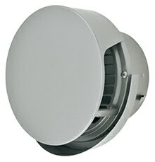 メルコエアテック melcoairtec 【AT-75TCGSJ5】丸形防風板付ベントキャップ（覆い付・ワイド水切タイプ）｜横ギャラリ外壁用（ステンレス製）【メーカー直送のみ・代引き不可・NP後払い不可】