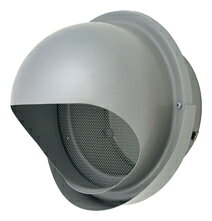 Kitchen Household Appliances - メルコエアテック 外壁用(ステンレス製) 丸形フード(ワイド水切タイプ)｜網 【AT-200MNSJ4】【AT200MNSJ4】【メーカー直送のみ・代引き不可・NP後払い不可】