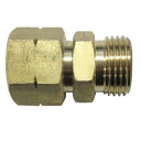 ミヤコ MIYAKO M154FHNフレキ用銅管火なしアダプタ【M154FHN】寸法 1/2×12.7 継手・バルブ