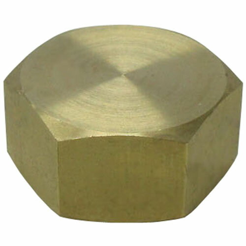 ミヤコ MIYAKO M154KMN6六角キャップ　メッキ無【M154KMN6】寸法 20 継手・バルブ