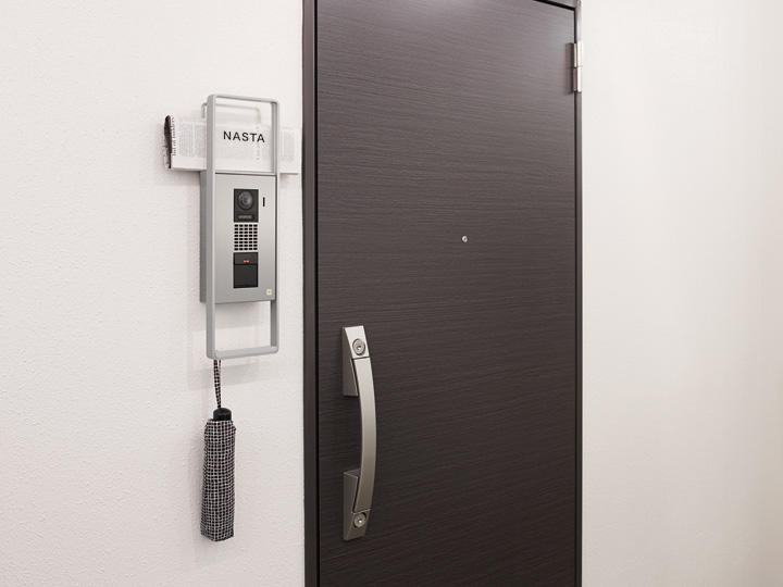 Nasta ナスタ 【KS-NPC560A】インターホンパネル ALC壁対応可能　表示・サイン　受...