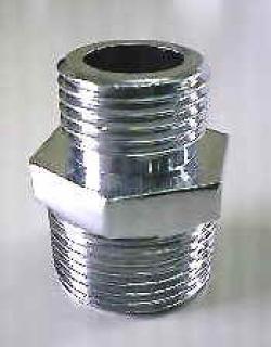 水道材料　フレキ用異径ニップル　20×13　50個セット