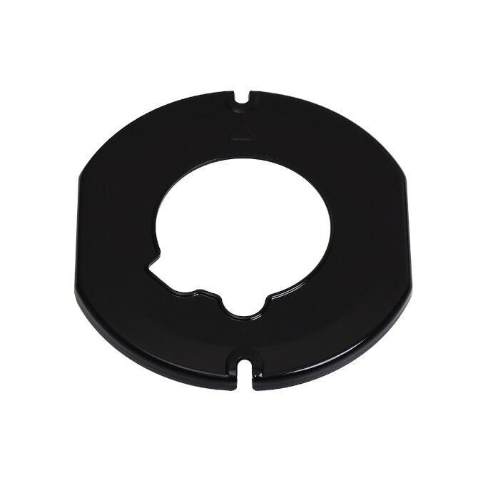 ビルトインコンロの小バーナー用のカバーリングです。※お届けまでに約1週間程度かかる場合がございます。※対応する機種が限定されています。下記「対応製品名」よりご確認ください。【仕様】●サイズ：（長手部）外径104.8mm／（短手部）97.2m...