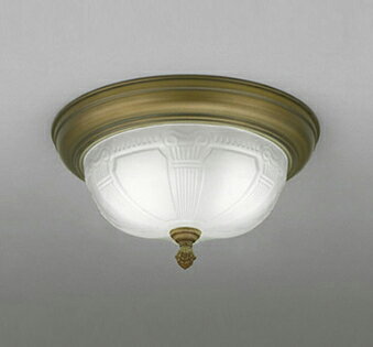 高演色LED 白熱灯器具60W×2灯相当 OL011104NR 昼白色 消費電力14.4W Ra94 ●LED電球一般形 7.2W×2(E26) No.295AN ●(真鍮古味)●ガラス(ケシ) ●巾φ332 高182 2.5kg ■光源寿命40,000時間 ■調光器不可 センター止式 その他この商品のメーカーへのお問い合わせはコチラ　→　この商品のメーカーカタログはコチラ　→　メーカー希望小売価格はメーカーカタログに基づいて掲載しています