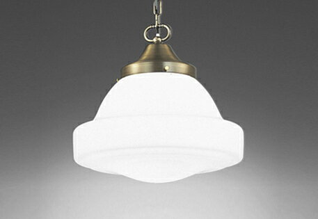高演色LED 白熱灯器具100W相当 OP210571NR 昼白色 消費電力11W Ra94 ●LED電球一般形 11W(E26) No.275E ●(真鍮ブロンズメッキ)●ガラス(乳白) ●巾φ355 高320 全高507-1,820 2.7kg ■光源寿命40,000時間 ■調光器不可 引掛シ-リング 傾斜天井対応パーツ付 その他この商品のメーカーへのお問い合わせはコチラ　→　この商品のメーカーカタログはコチラ　→　メーカー希望小売価格はメーカーカタログに基づいて掲載しています