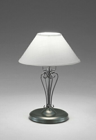 高演色LED 白熱灯器具60W相当 OT022125NR 昼白色 消費電力7.2W Ra94 ●LED電球一般形 7.2W(E26) No.295AN ●中間スイッチ付：点灯→消 ●(黒色ハンマートーン)●布張りセード ●コード1.5m付 ●巾φ320 高430 1.7kg ■光源寿命40,000時間 ■調光器不可 その他この商品のメーカーへのお問い合わせはコチラ　→　この商品のメーカーカタログはコチラ　→　メーカー希望小売価格はメーカーカタログに基づいて掲載しています