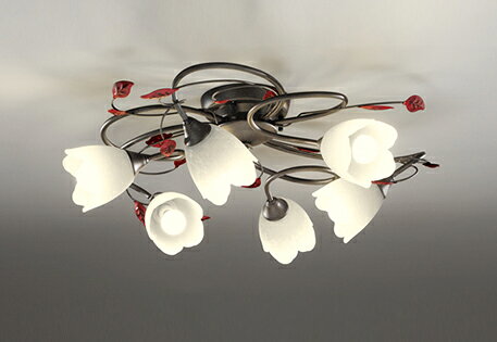 高演色LED OC257026BR 電球色〜昼光色 消費電力31.2W Ra94 ●LED電球ミニクリプトン形 5.2W×6(E17) No.292FB ●(モカブラウン色古味)●ガラス(ケシ・スカボ調)●えんじ色飾付 ●巾φ708 高250 4.6kg ■光源寿命40,000時間 ■連続調光100-5%・調色 ■調光器不可 ■必ずコネクテッドスイッチ(別売)または壁スイッチを設置してください ■リモコン別売：別売BT調光・調色リモコン居室CL以外用+別売コネクテッドスイッチ 〜6畳 リモコン別売 簡易取付A その他この商品のメーカーへのお問い合わせはコチラ　→　この商品のメーカーカタログはコチラ　→　メーカー希望小売価格はメーカーカタログに基づいて掲載しています