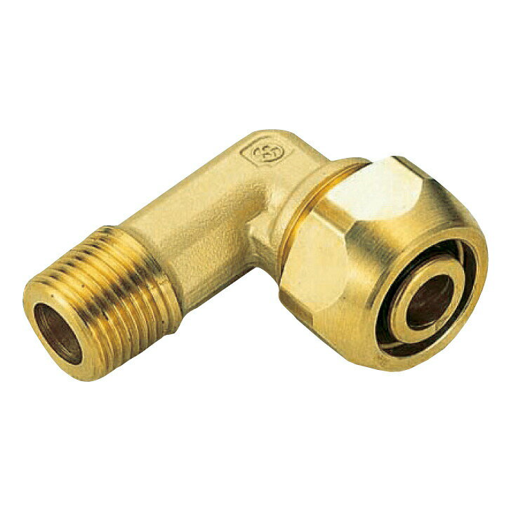 オンダ製作所 ONDA 【SR-820】 13mmポリ管エルボオネジ