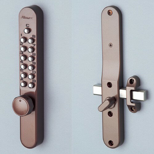 長沢製作所【22804】キーレックス800番　22804　面付本締錠　（鍵なし）　防犯