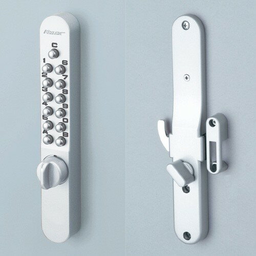 長沢製作所【22805】キーレックス800番　22805　面付引戸鎌錠　（鍵なし）　防犯