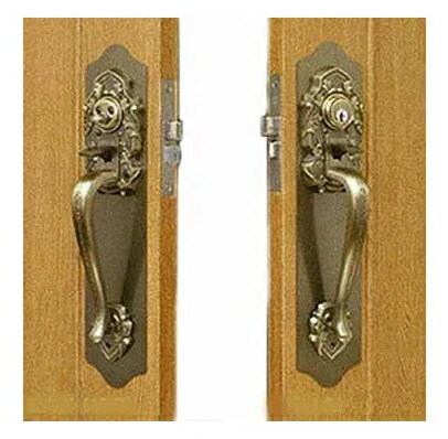 長沢製作所【924065】古代　サムラッチワンロックケースロック取替錠 AB