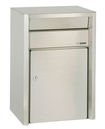 ハッピー金属 【687-C】 ファミールポスト(ステンレスポスト)687-C 壁面取り付け及びポール取り付けタイプ