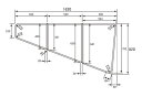 パナソニック Panasonic【GKU71MKF8MLS】1712ナナメL薄型断熱風呂フタ (L勝手用) パーツショップ(2)