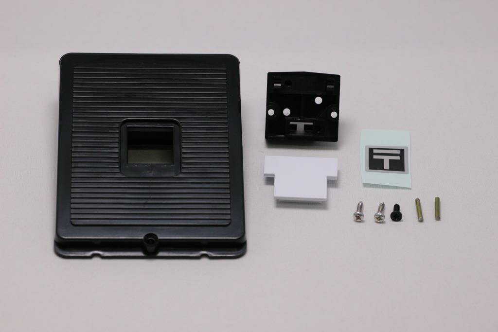 パナソニック Panasonic【CT9901B01K】 押ボタン目隠し化粧板セット（黒）(チャイム用押釦を使用しない..