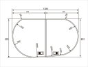 パナソニック Panasonic【GKU74KF8T2RS】16タマゴR薄型断熱風呂フタ（R勝手用） ※受注生産品 キャンセル不可