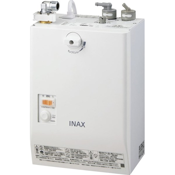 INAX LIXIL・リクシル 小型電気温水器 【EHMS-CA3SC1-320HC】 ゆプラス 自動水栓一体型壁掛 適温出湯3Lタイプ セット商品 【EHMN-CA3SC1-320HC+EFH-6】