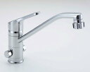 INAX LIXIL・リクシル キッチン用水栓金具 キッチン用水栓金具ワンホールタイプ クロマーレ(エコハンドル) 分岐水栓(キッチンシャワー付)【SF-HB4...