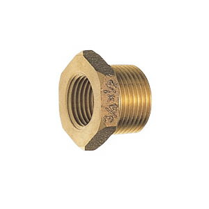 三栄水栓[SANEI]　配管用品　砲金ブッシング　【T750-20X10】