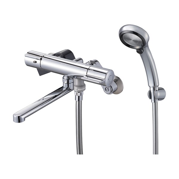 三栄水栓[SANEI]【SK18CT6】 サーモシャワー混合栓（FBストップ） 混合栓 シャワー付