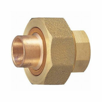 三栄水栓[SANEI]【T561-1-13X15.88】銅管絶縁ユニオン