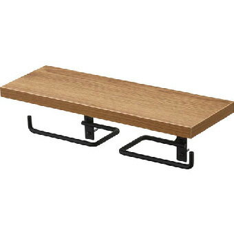 三栄水栓[SANEI]【W2807-D】ダブルペーパーホルダー棚付