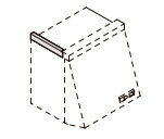 NBHシリーズ用横幕板 【RSP-A-100EW】