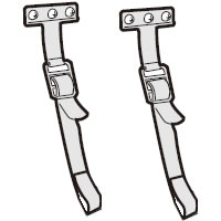 シャープ[SHARP]　オプション・消耗品　【2019390064】　冷蔵庫転倒防止ベルト(2...