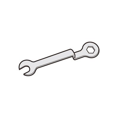 シャープ[SHARP]　オプション・消耗品　【2109410009】洗濯機用 輸送用固定ねじ取りはずしスパナ（210 ..