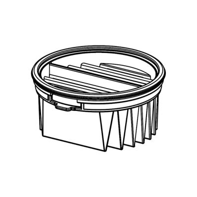 シャープ[SHARP]　オプション・消耗品　【2173370571】掃除機用 高性能プリーツフィルター（217 337 0571）