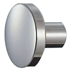 シロクマ 甲丸ラウンドツマミ 30Φ 鏡面 【ST-61】【メーカー直送のみ・代引き不可・NP後払い不可】