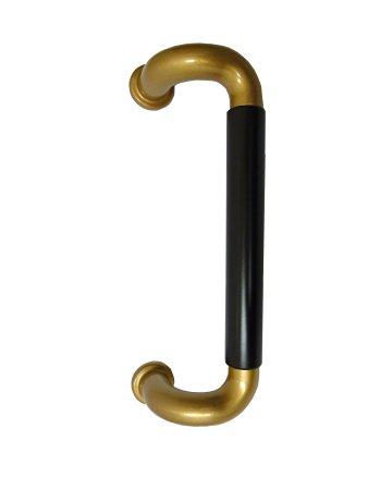 Western Furniture - シロクマ L型ハーモニー取手オン 230mm オン AG／オーク 【NO-121S】【メーカー直送のみ・代引き不可・NP後払い不可】