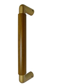 シロクマ ミロ取手メン 230mm メン AG／Mオーク 【NO-185S】【メーカー直送のみ・代引き不可・NP後払い不可】
