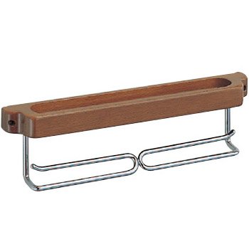 シロクマ UL型スリムボックス二段掛棒 300mm AG塗装 【NH-11】【メーカー直送のみ・代引き不可・NP後払い不可】(3)